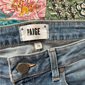 PAIGE Women's Classic Denim Jeans